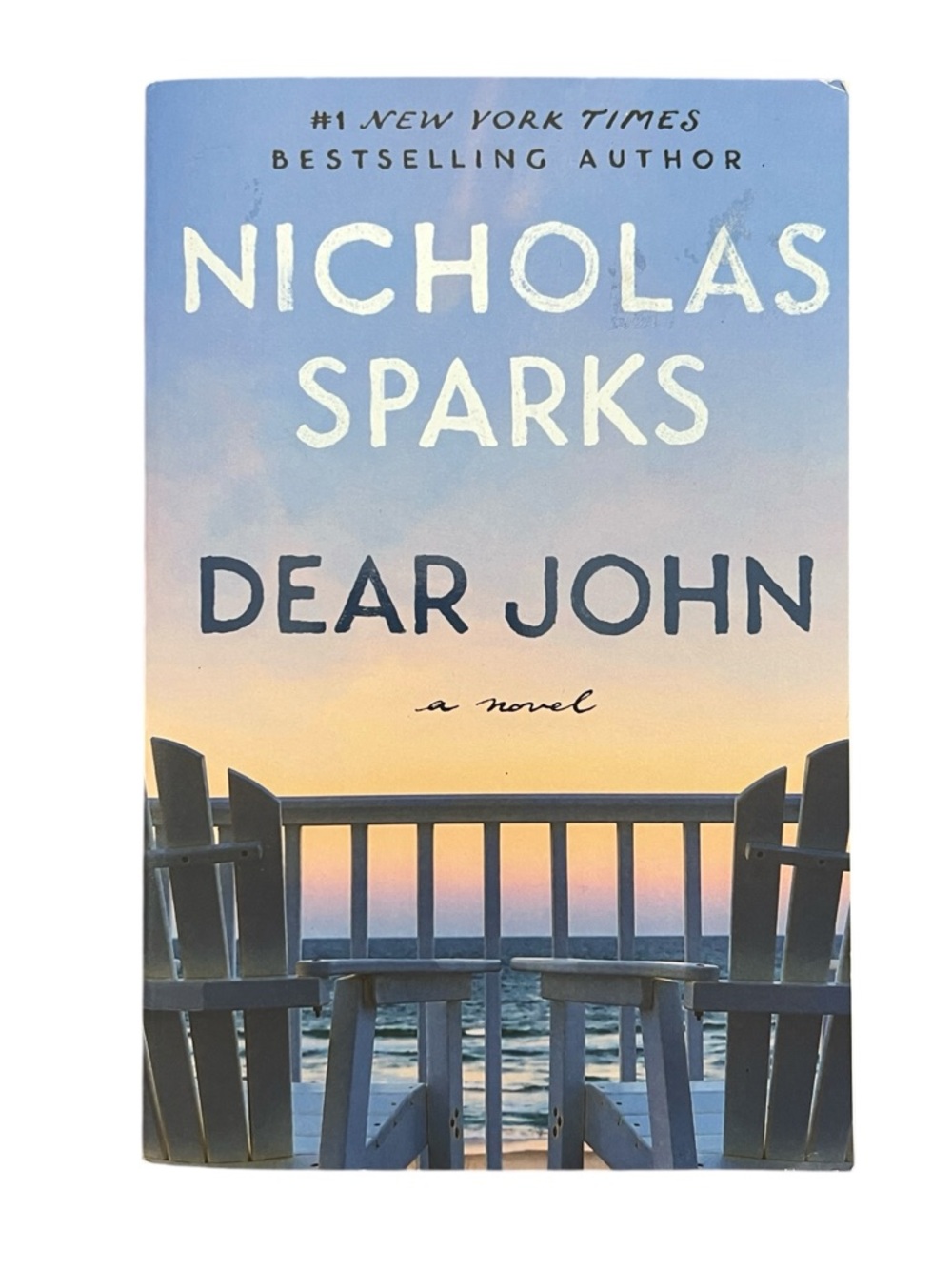 Nicholas Sparks Dear John Novel Contemporary Romance Military Fiction Paperback